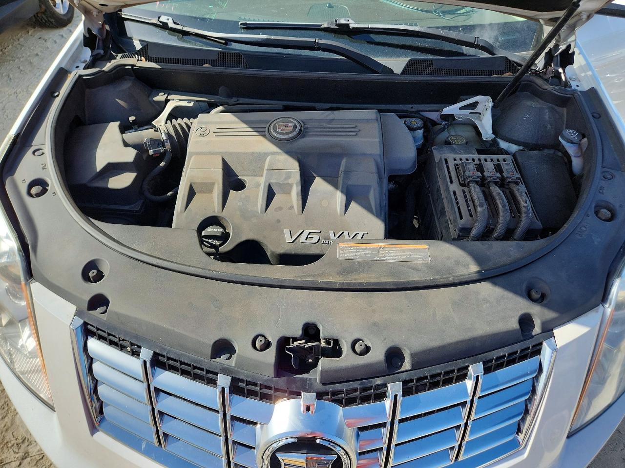 2015 Cadillac Srx Luxury Collection Белый vin: 3GYFNEE37FS573422