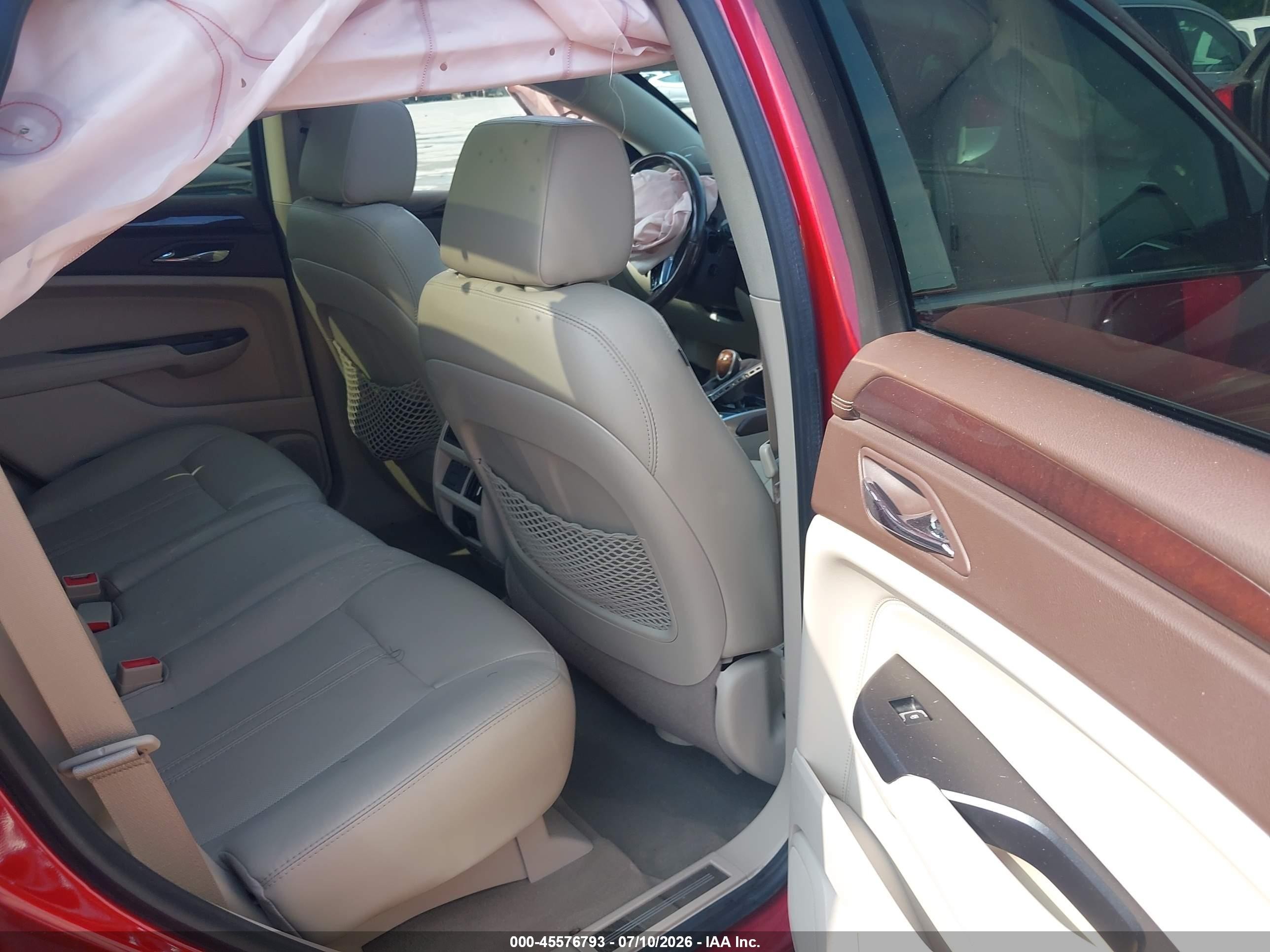 2015 Cadillac Srx Luxury Collection Красный vin: 3GYFNEE37FS596294