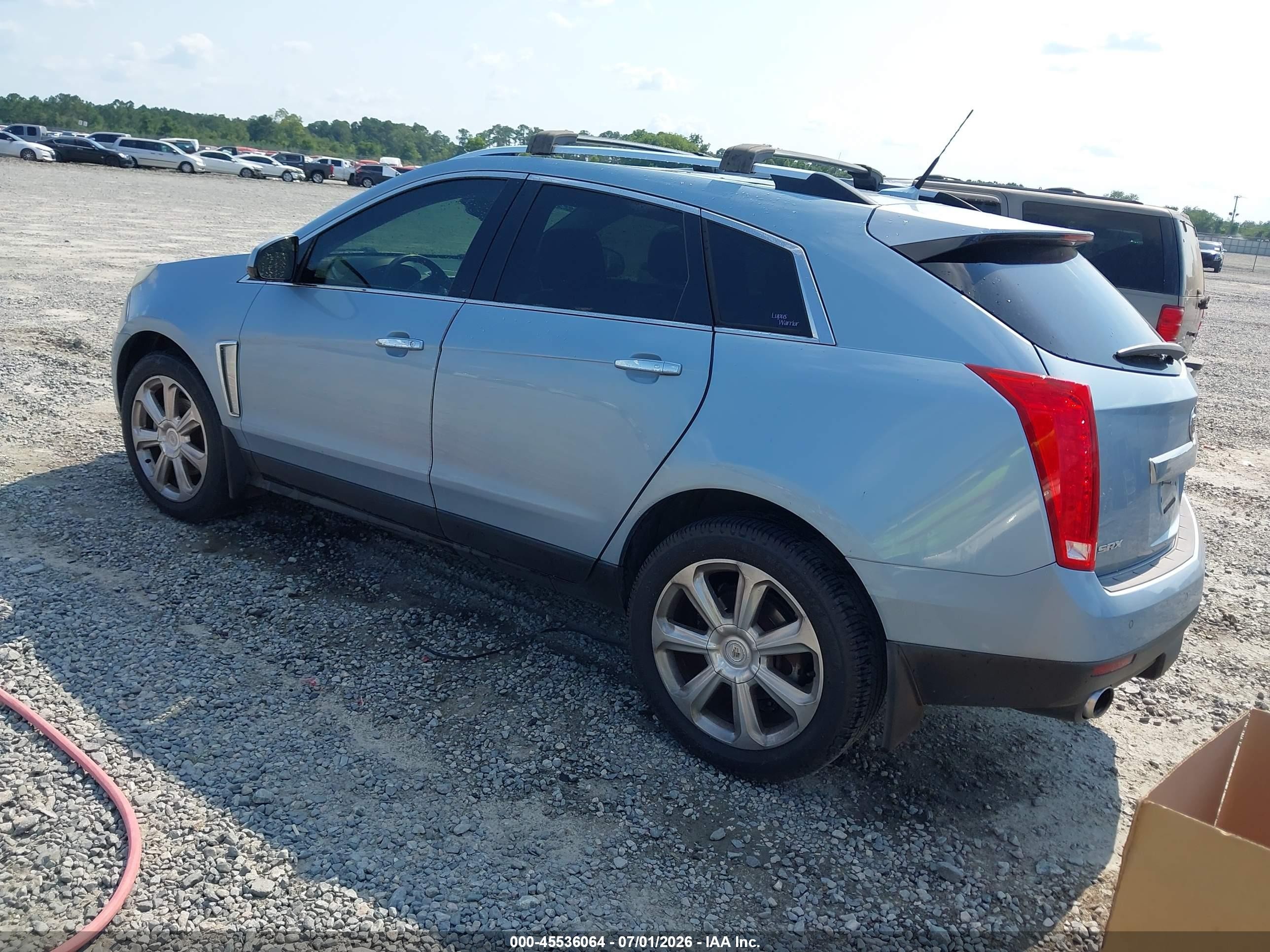 2013 Cadillac Srx Premium Collection Blue vin: 3GYFNEE38DS532570