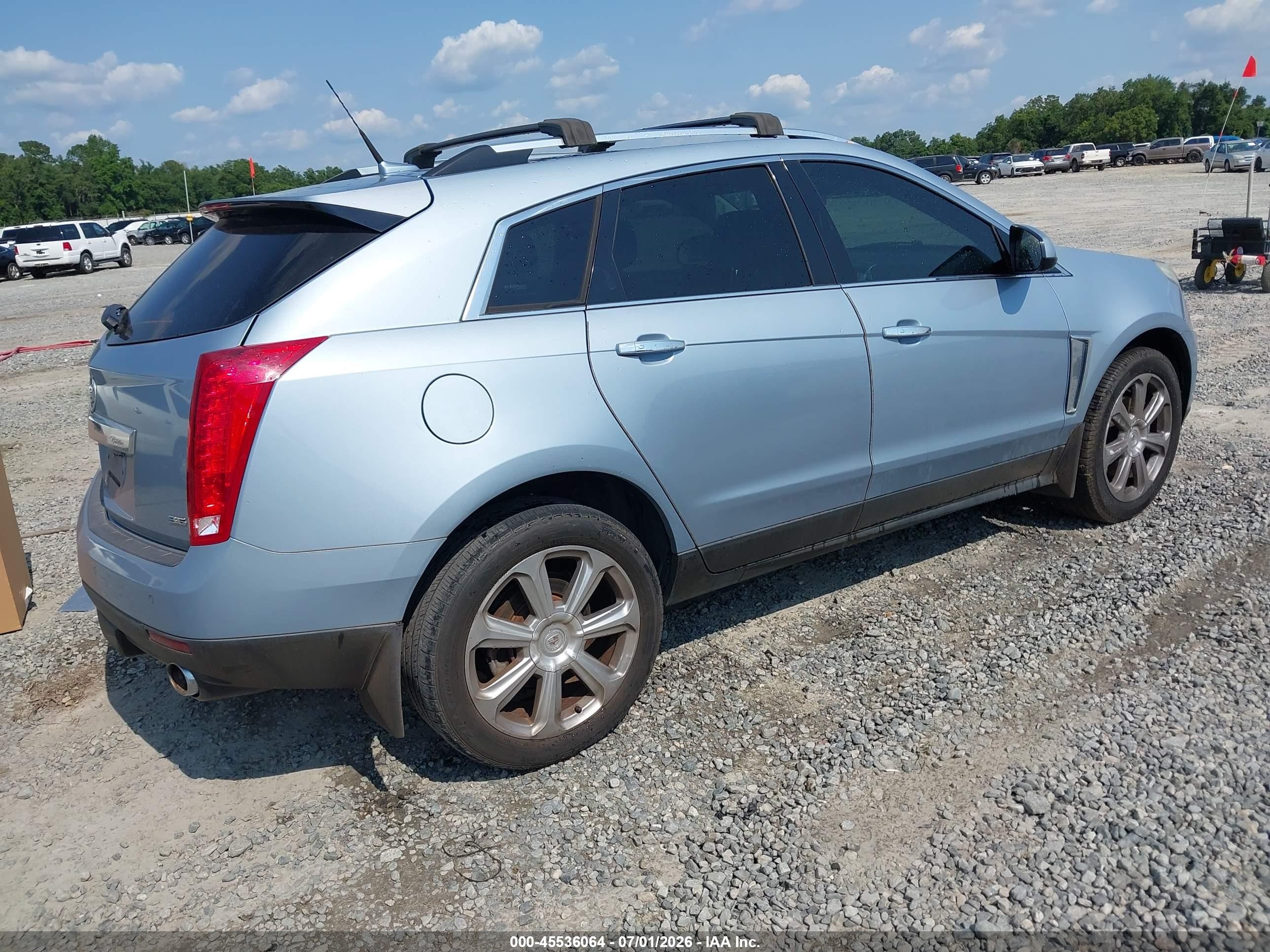 2013 Cadillac Srx Premium Collection Blue vin: 3GYFNEE38DS532570