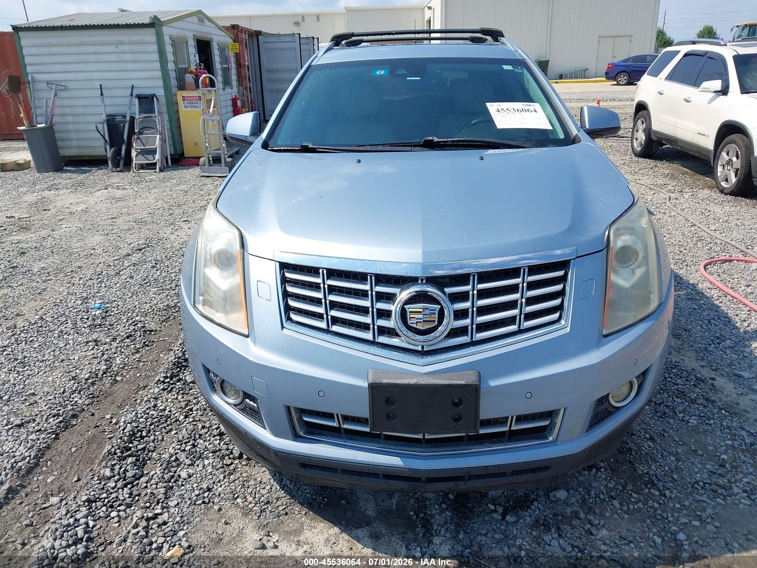 2013 Cadillac Srx Premium Collection Blue vin: 3GYFNEE38DS532570