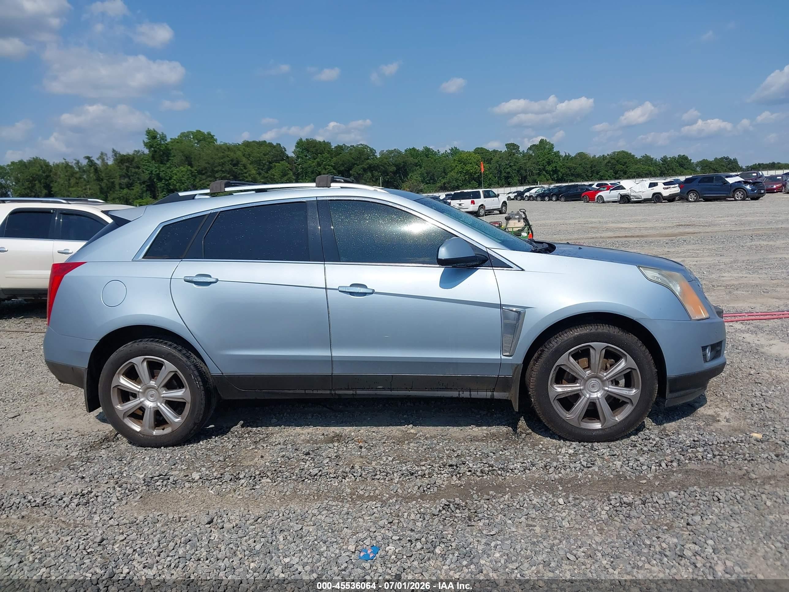 2013 Cadillac Srx Premium Collection Blue vin: 3GYFNEE38DS532570