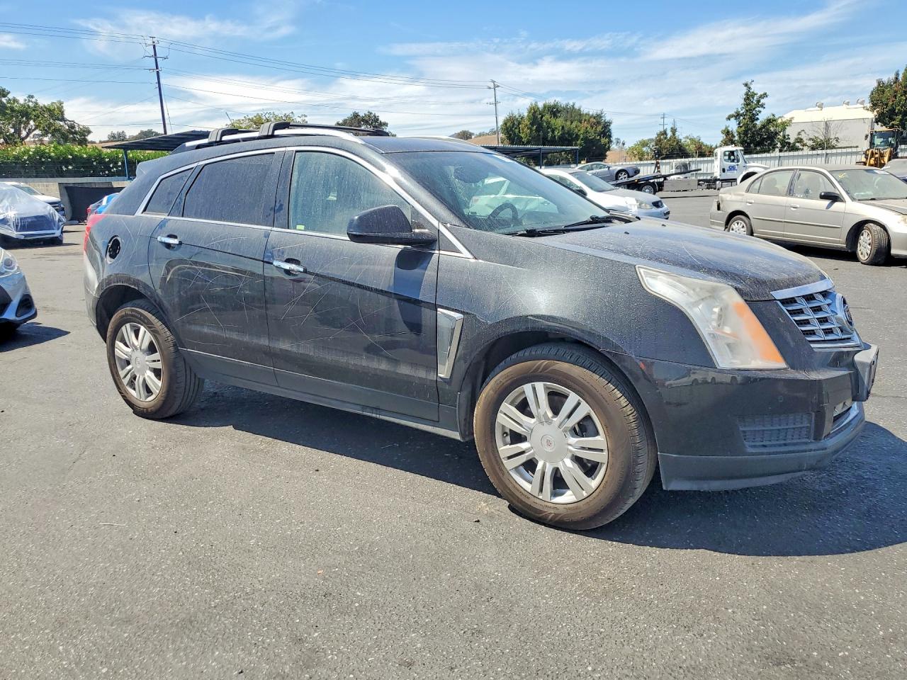 2014 Cadillac Srx Luxury Collection Black vin: 3GYFNEE38ES524535
