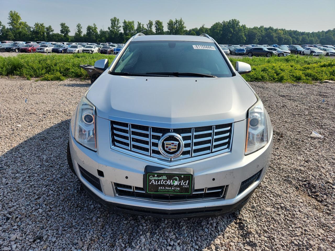 2014 Cadillac Srx Luxury Collection Silver vin: 3GYFNEE38ES532490