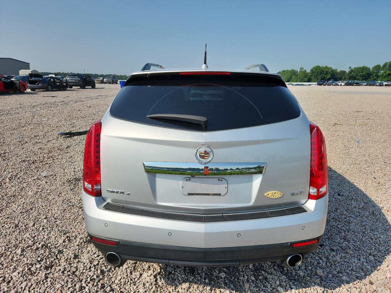 2014 Cadillac Srx Luxury Collection Silver vin: 3GYFNEE38ES532490
