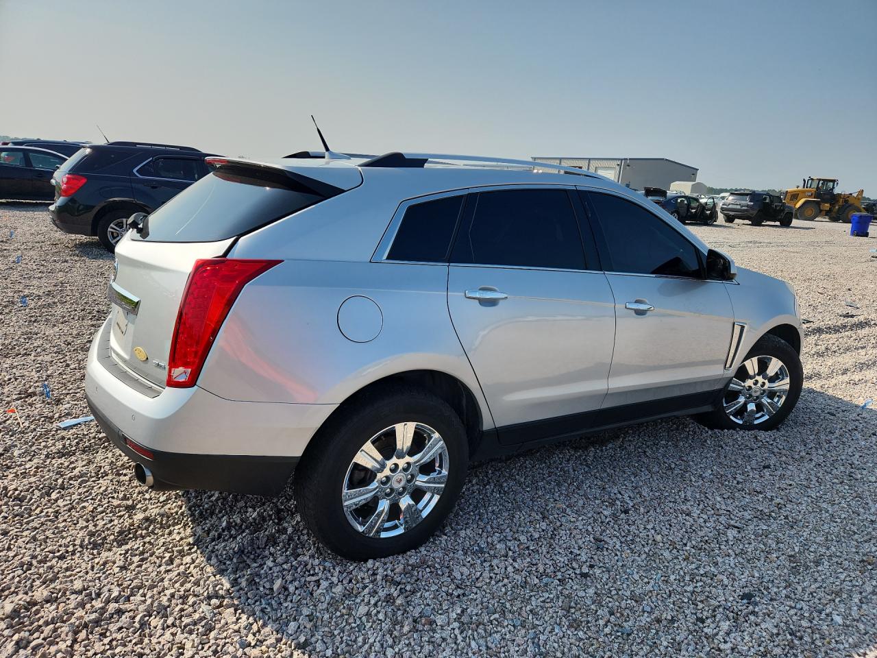 2014 Cadillac Srx Luxury Collection Silver vin: 3GYFNEE38ES532490