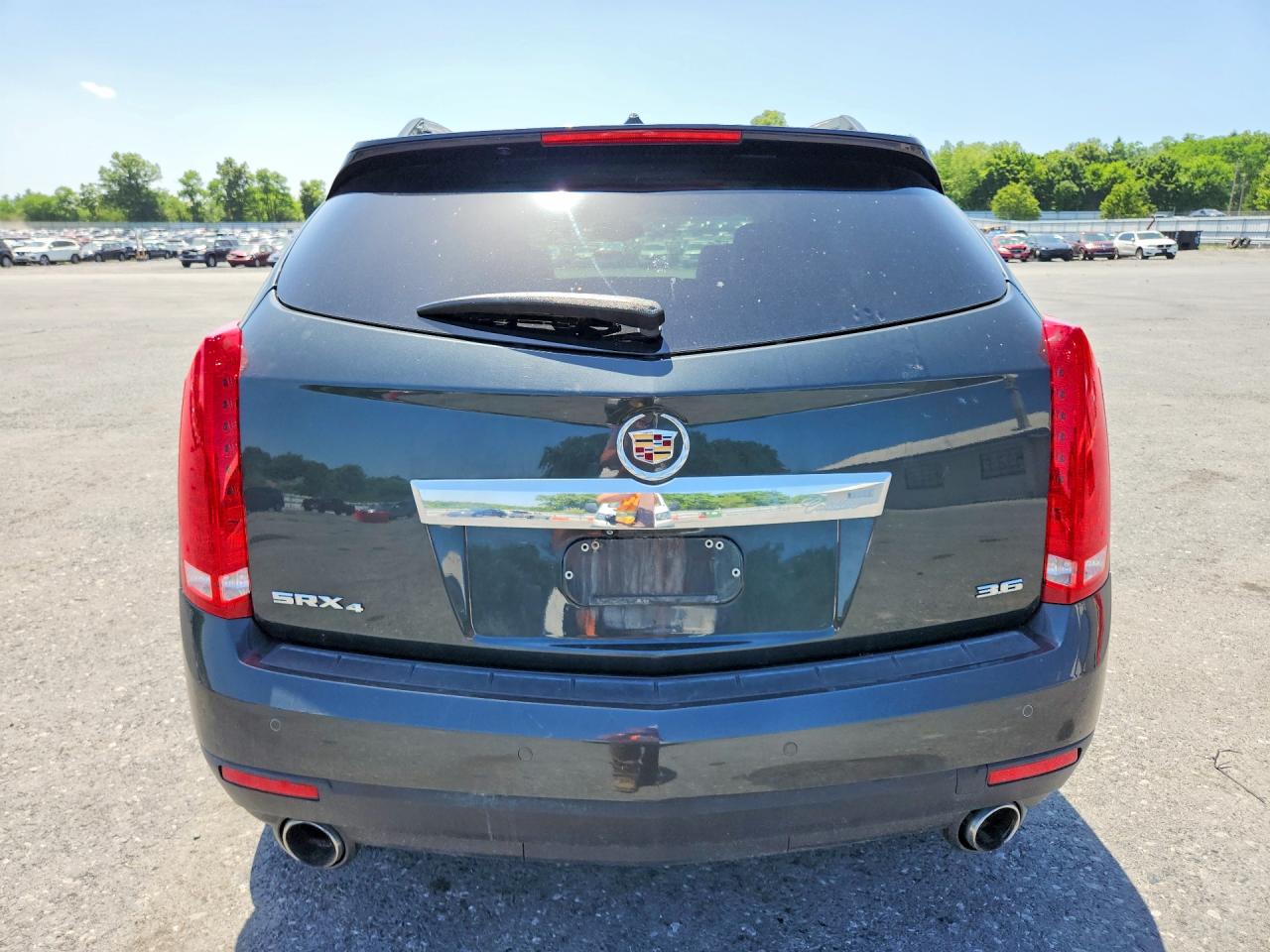 2014 Cadillac Srx Luxury Collection Charcoal vin: 3GYFNEE38ES645629