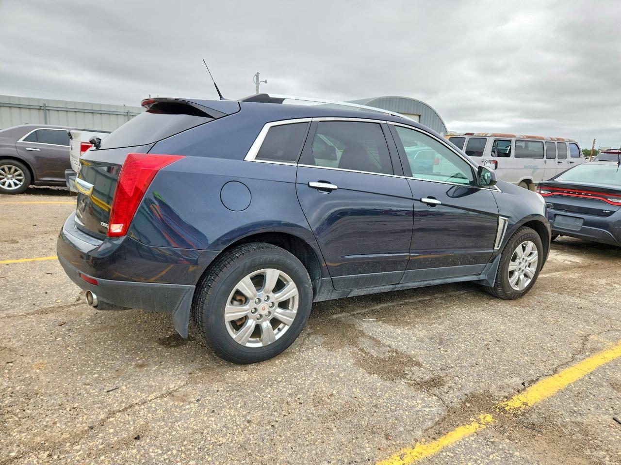 2014 Cadillac Srx Luxury Collection Синий vin: 3GYFNEE38ES677500