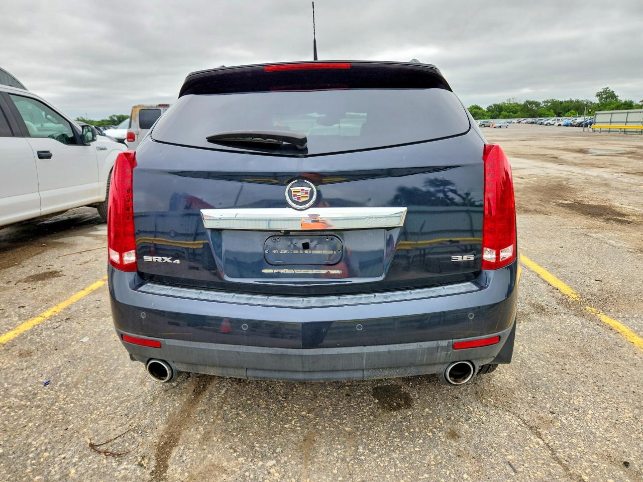 2014 Cadillac Srx Luxury Collection Синий vin: 3GYFNEE38ES677500