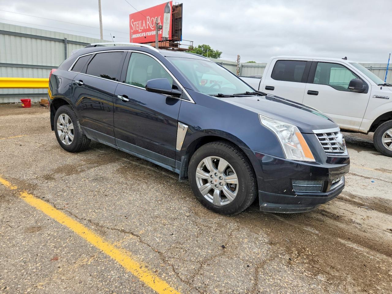 2014 Cadillac Srx Luxury Collection Синий vin: 3GYFNEE38ES677500