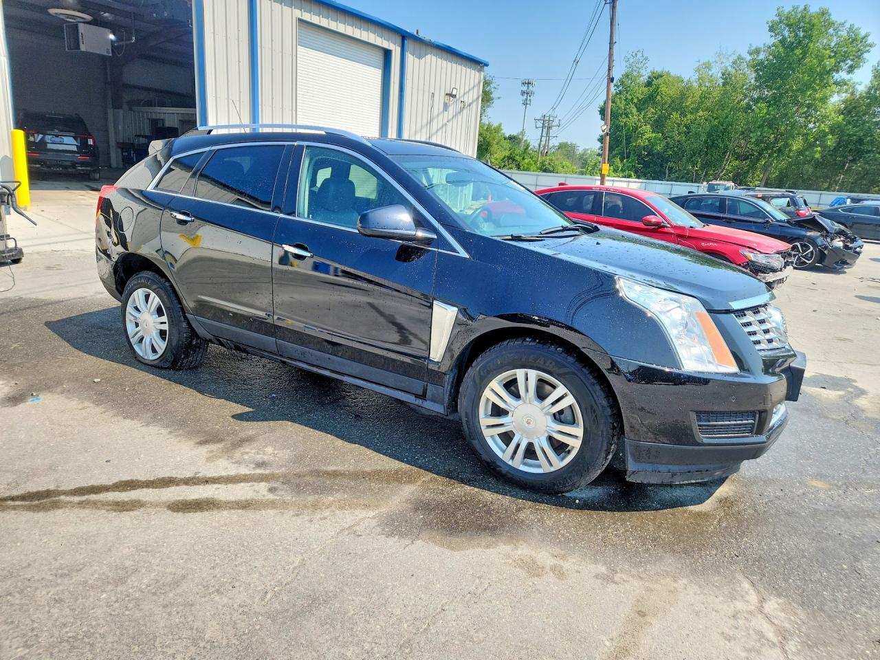 2015 Cadillac Srx Luxury Collection Black vin: 3GYFNEE38FS521359