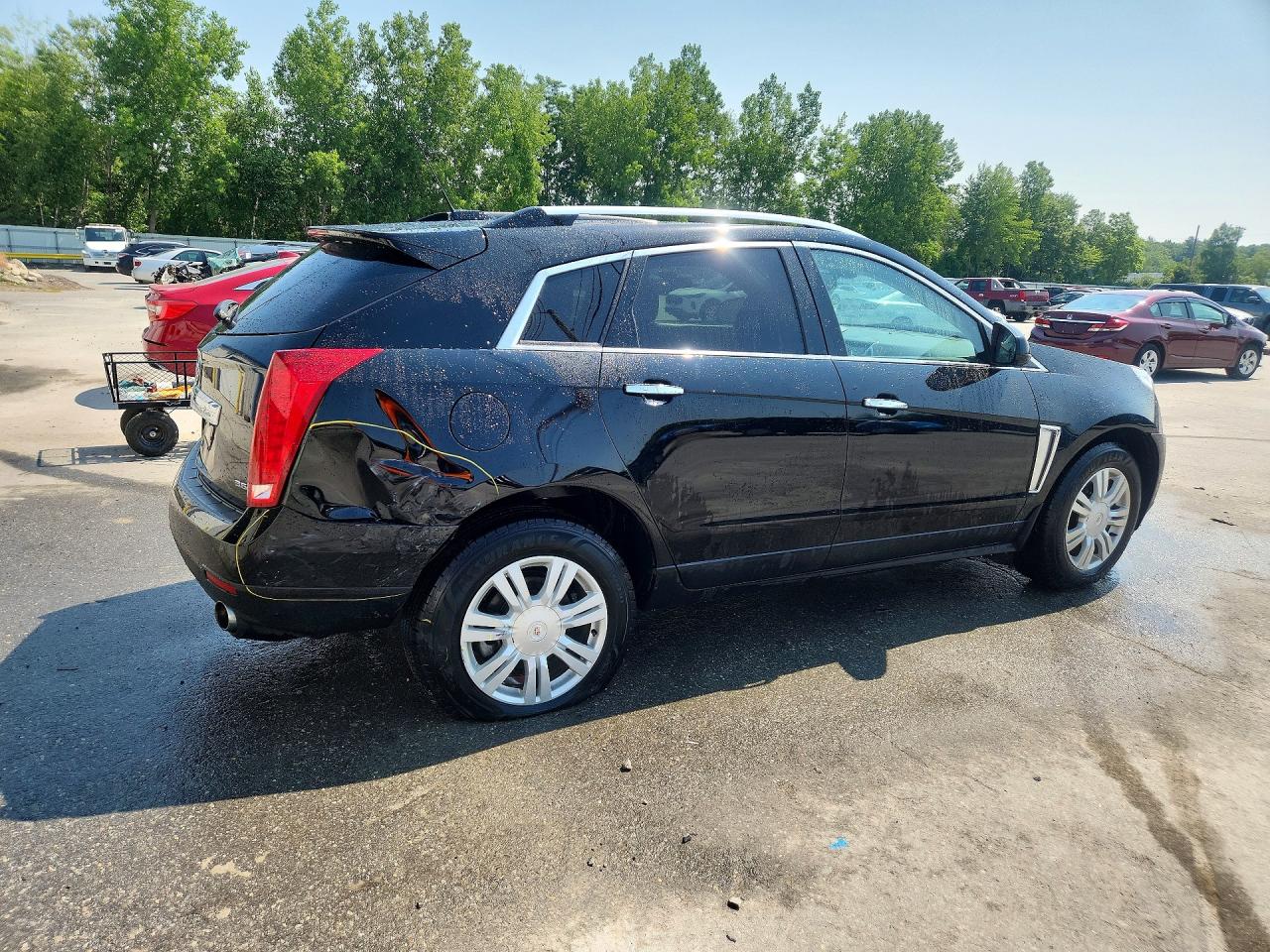 2015 Cadillac Srx Luxury Collection Black vin: 3GYFNEE38FS521359