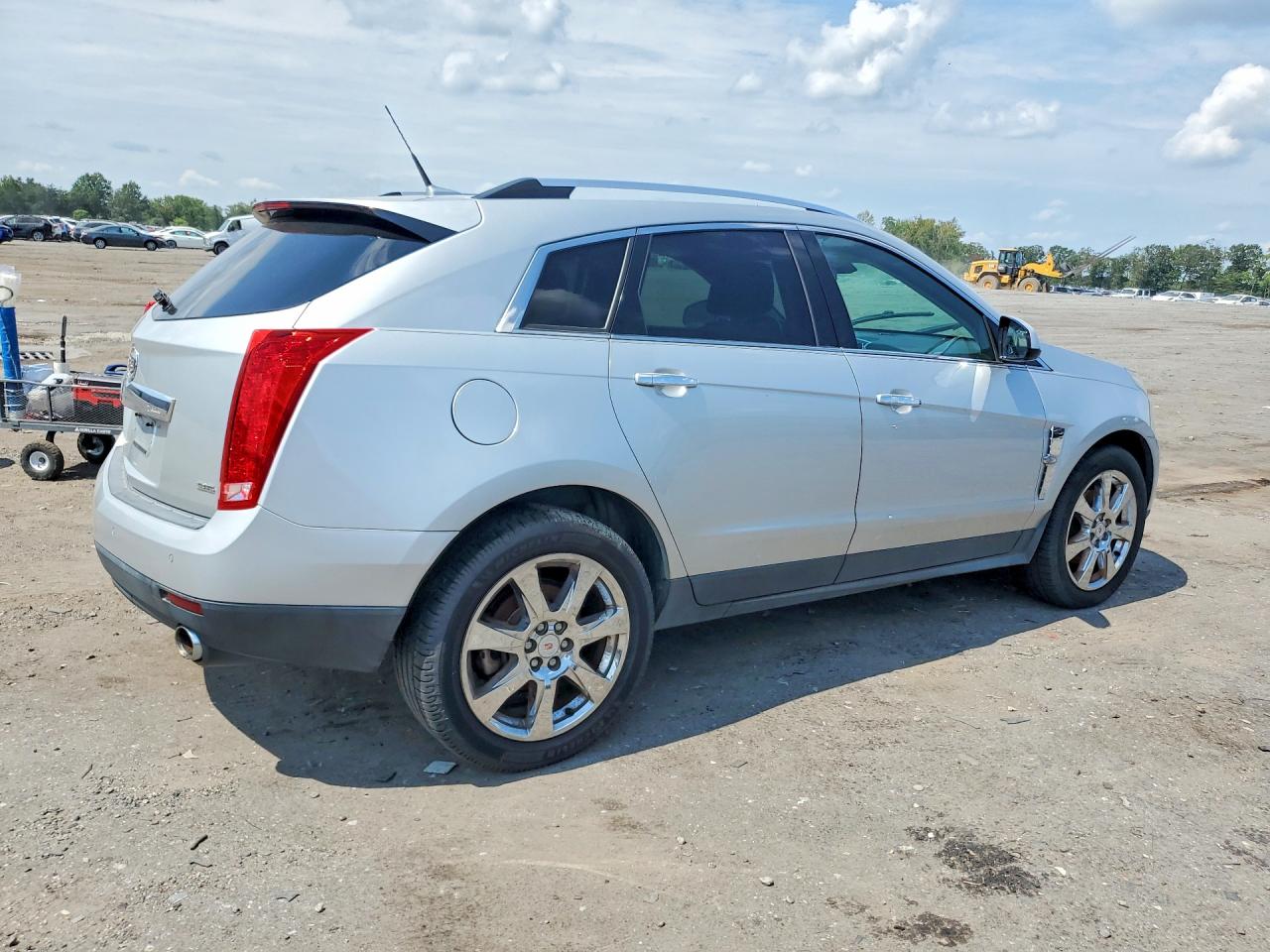 2012 Cadillac Srx Performance Collection Silver vin: 3GYFNEE39CS555824