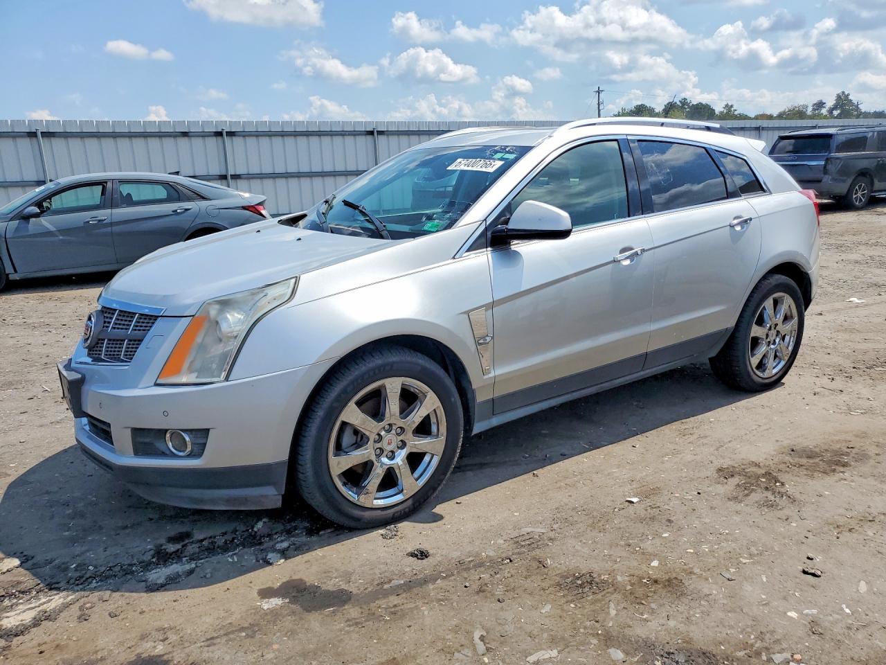 2012 Cadillac Srx Performance Collection Silver vin: 3GYFNEE39CS555824