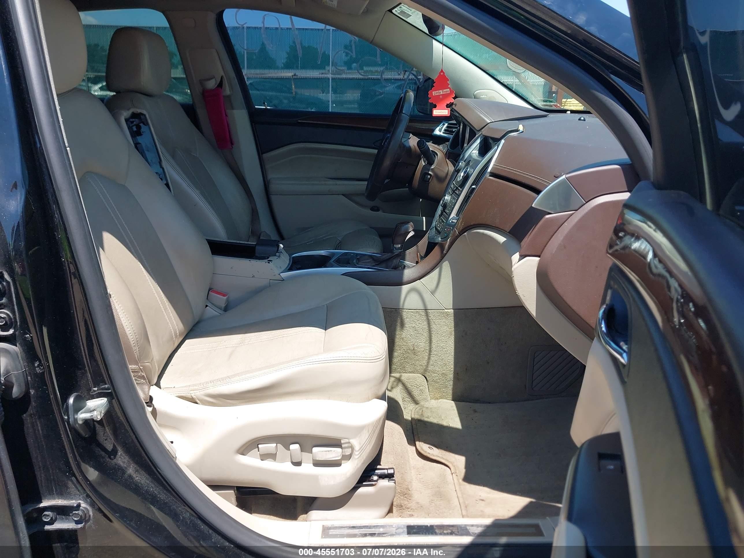 2012 Cadillac Srx Performance Collection Black vin: 3GYFNEE39CS601846