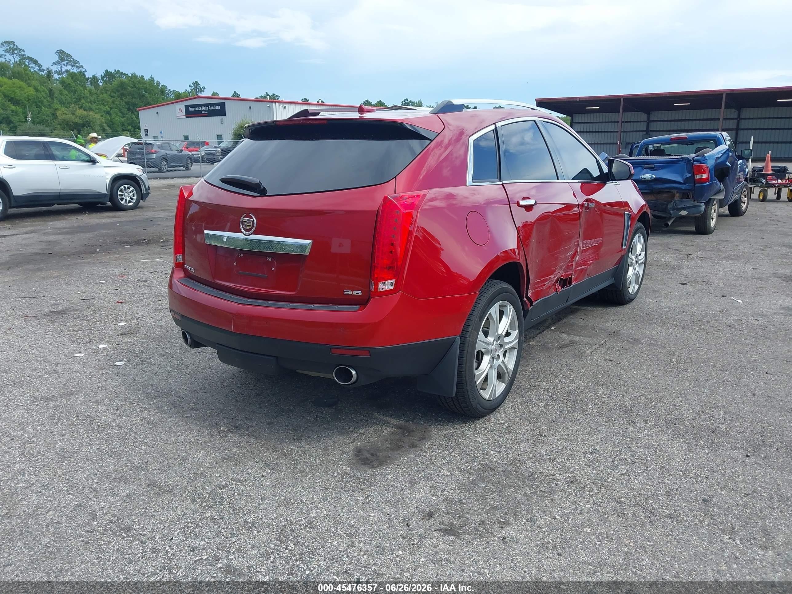 2013 Cadillac Srx Premium Collection Burgundy vin: 3GYFNEE39DS522226
