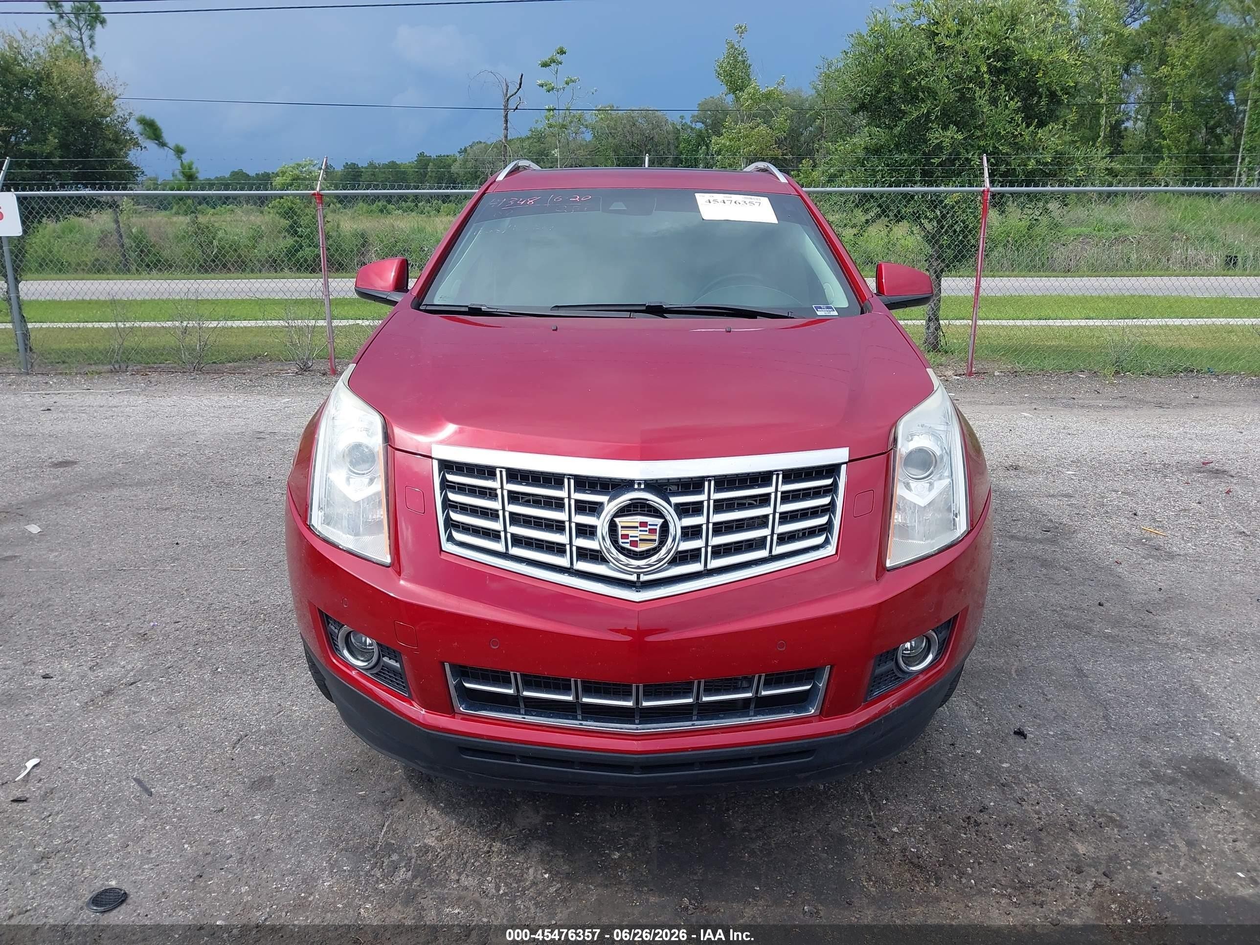 2013 Cadillac Srx Premium Collection Burgundy vin: 3GYFNEE39DS522226