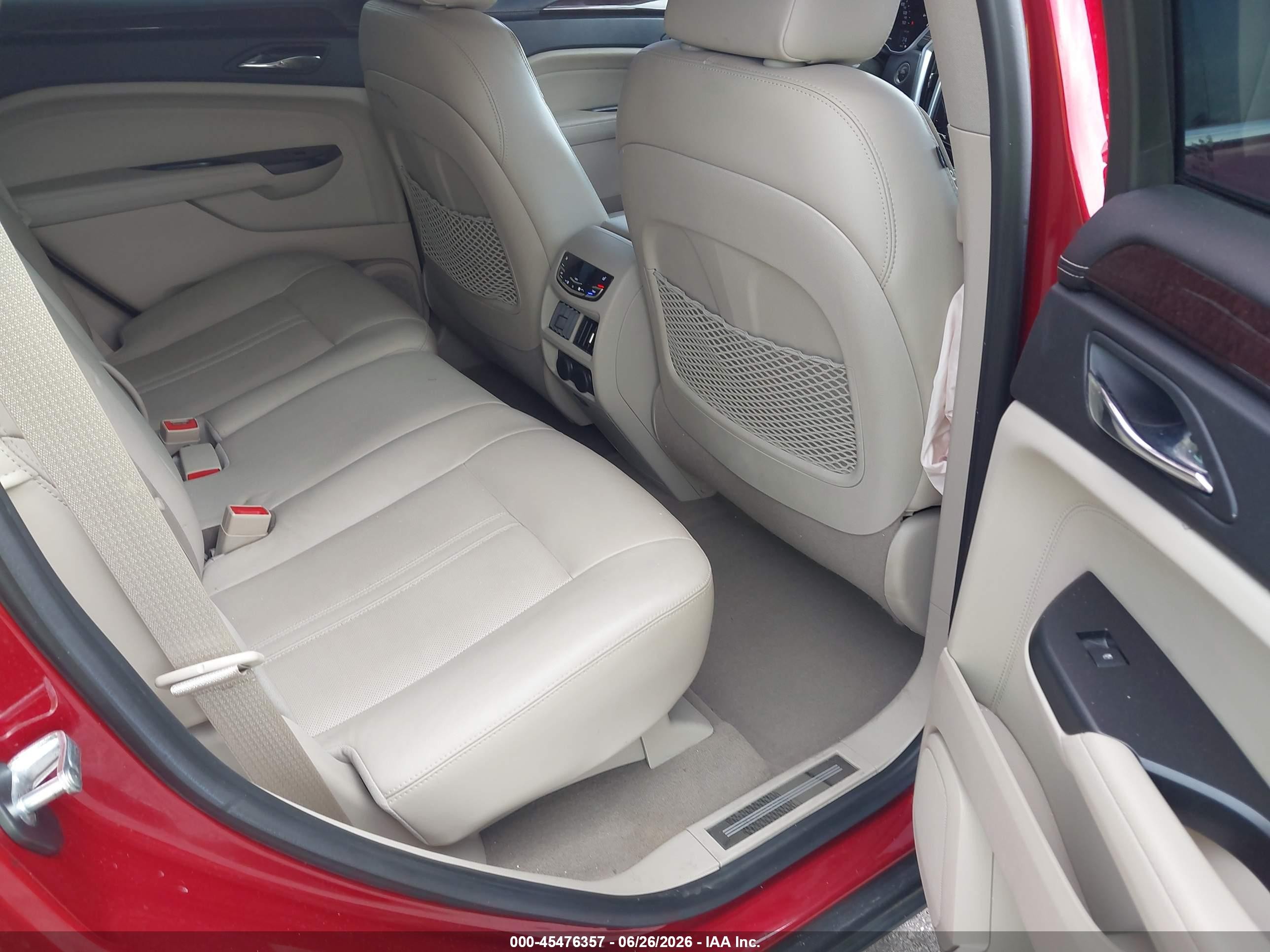 2013 Cadillac Srx Premium Collection Burgundy vin: 3GYFNEE39DS522226