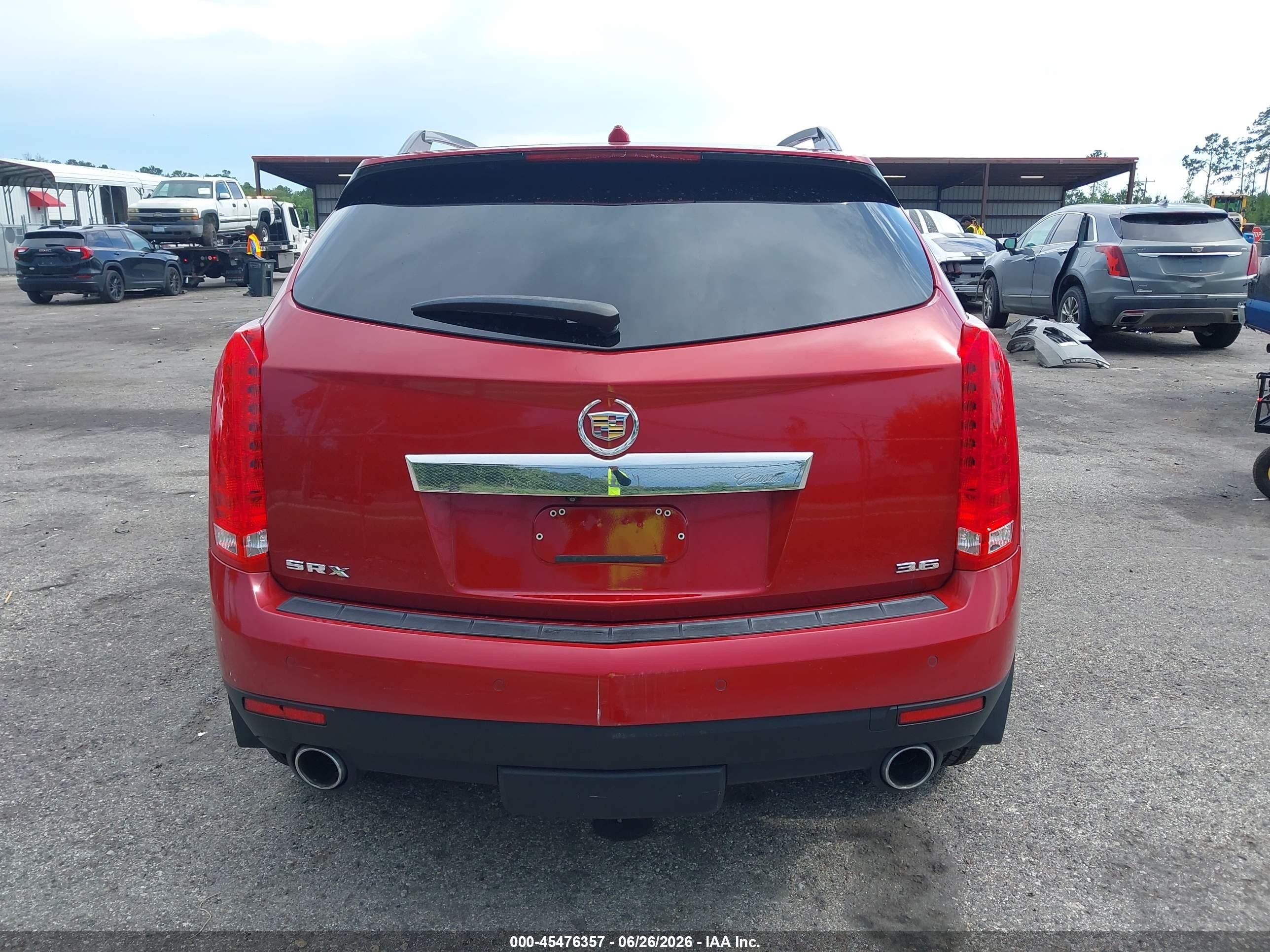 2013 Cadillac Srx Premium Collection Burgundy vin: 3GYFNEE39DS522226