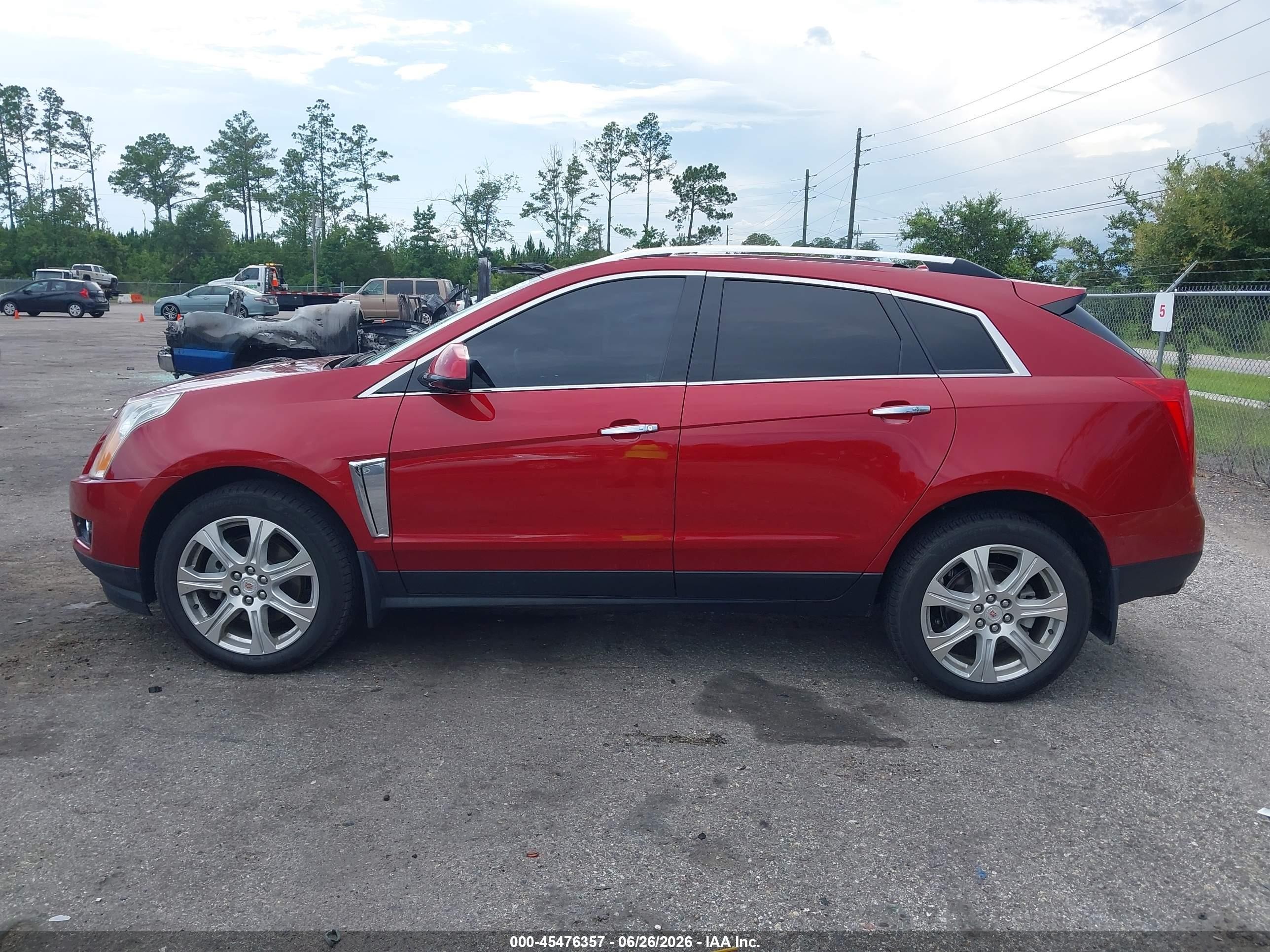 2013 Cadillac Srx Premium Collection Burgundy vin: 3GYFNEE39DS522226