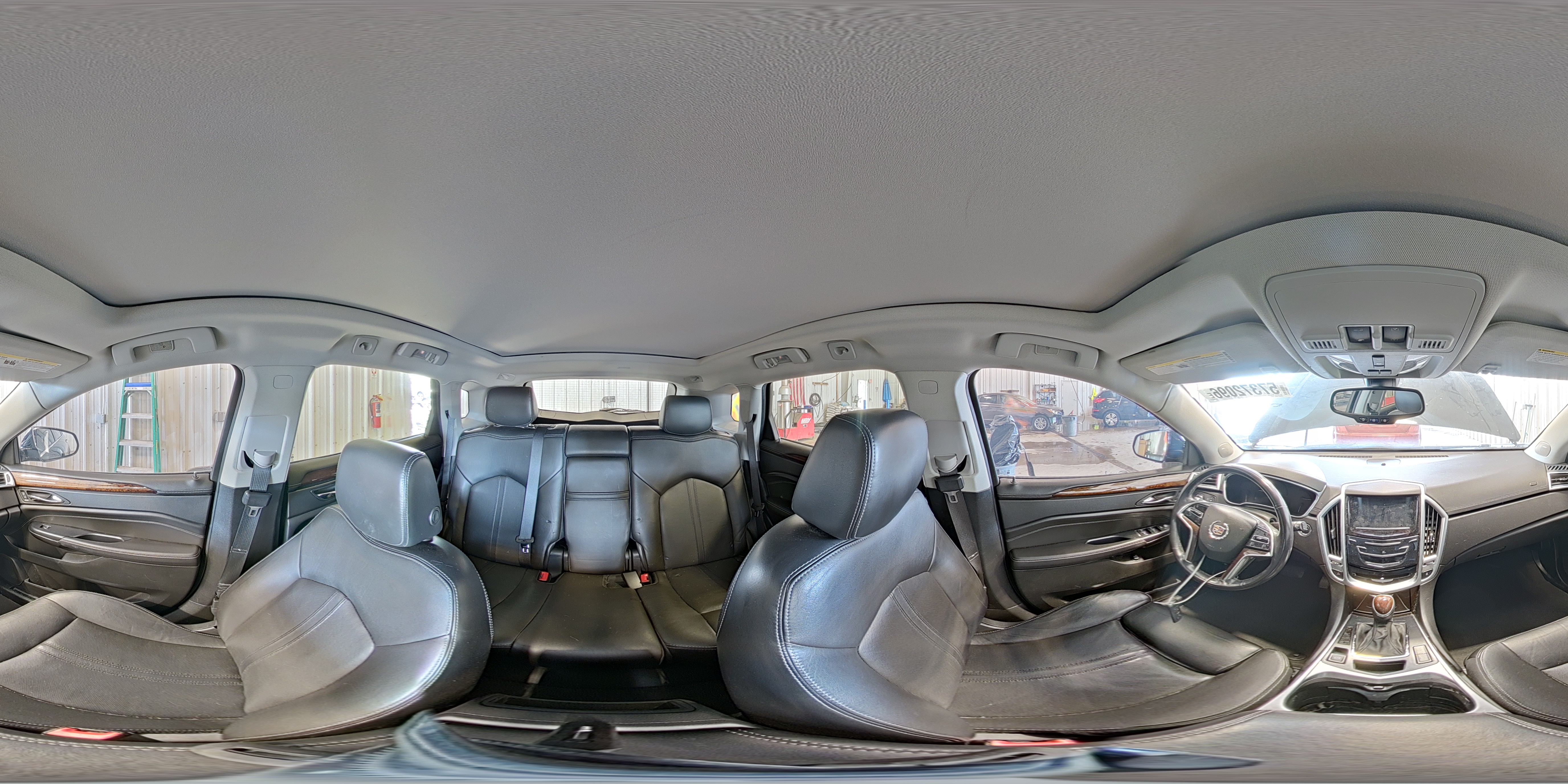 2014 Cadillac Srx Luxury Collection Black vin: 3GYFNEE39ES557785