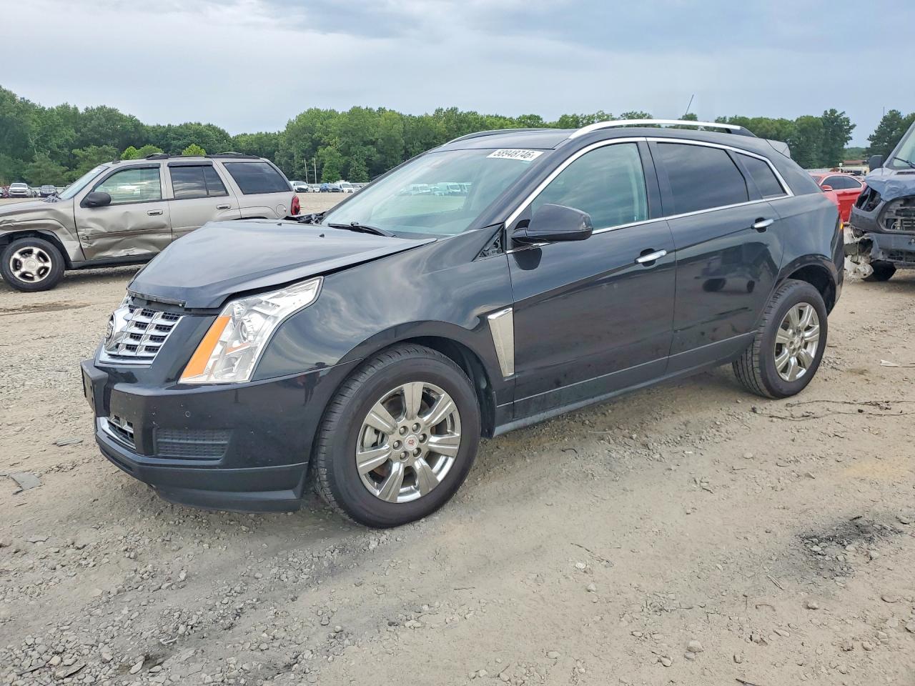 2014 Cadillac Srx Luxury Collection Black vin: 3GYFNEE39ES563957