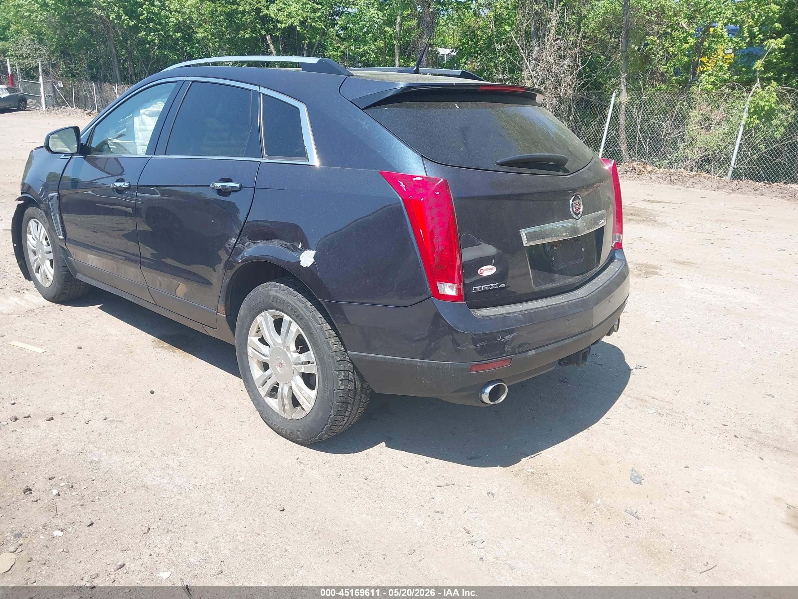 2014 Cadillac Srx Luxury Collection Blue vin: 3GYFNEE39ES581648