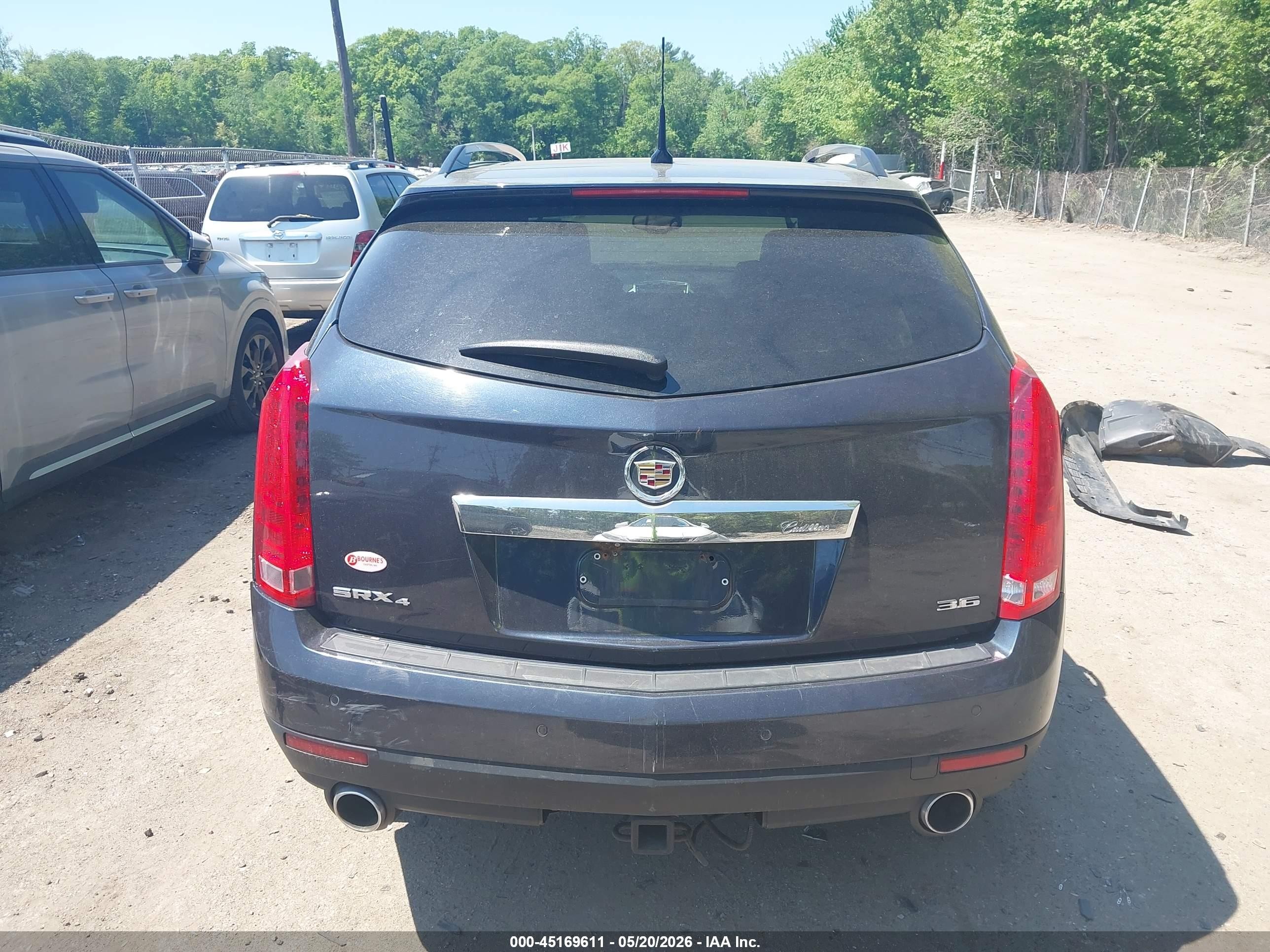 2014 Cadillac Srx Luxury Collection Blue vin: 3GYFNEE39ES581648