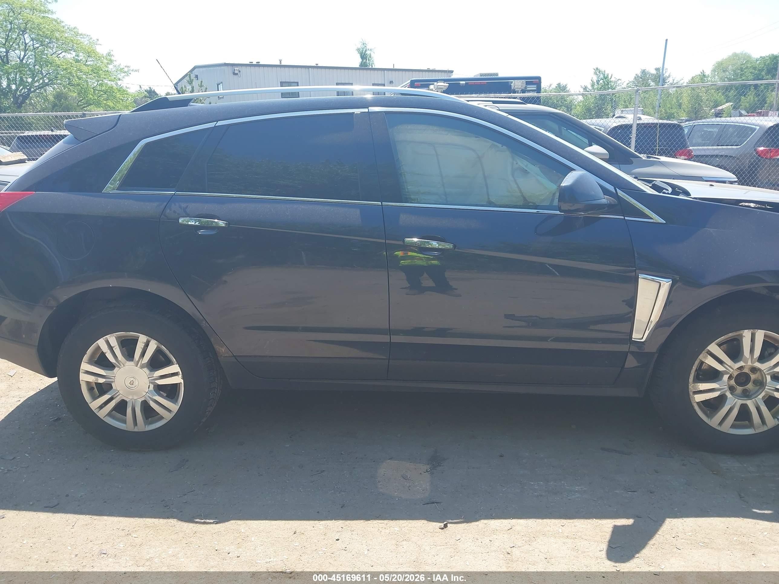 2014 Cadillac Srx Luxury Collection Blue vin: 3GYFNEE39ES581648