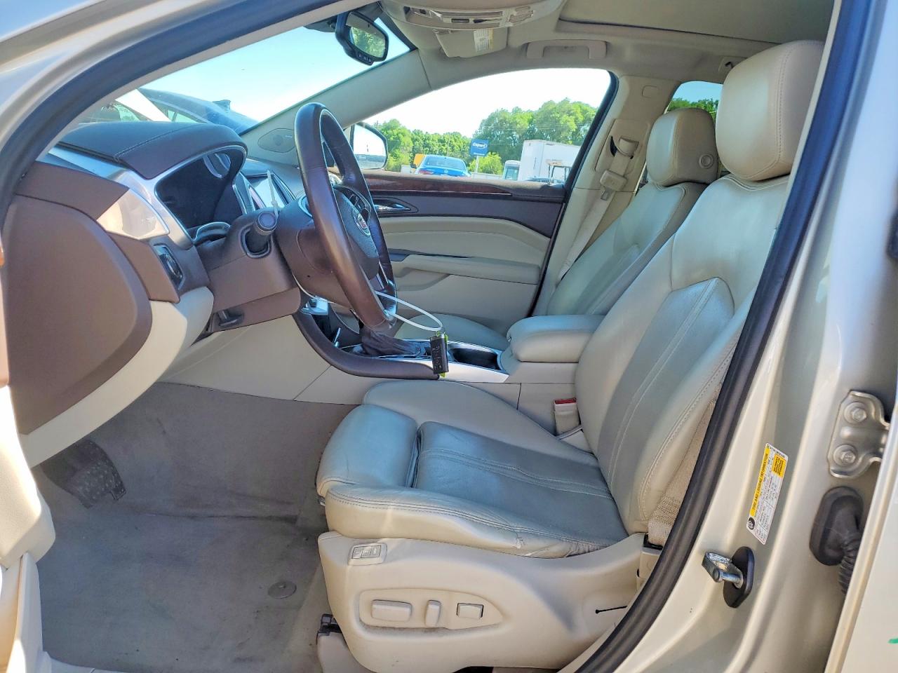 2014 Cadillac Srx Luxury Collection Cream vin: 3GYFNEE39ES610484