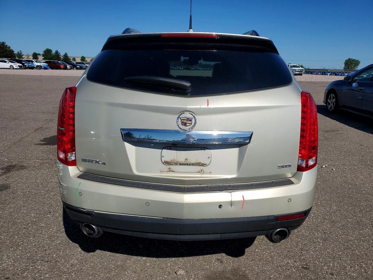 2014 Cadillac Srx Luxury Collection Cream vin: 3GYFNEE39ES610484