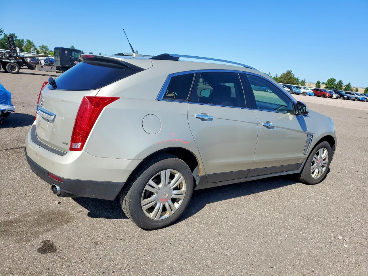 2014 Cadillac Srx Luxury Collection Cream vin: 3GYFNEE39ES610484