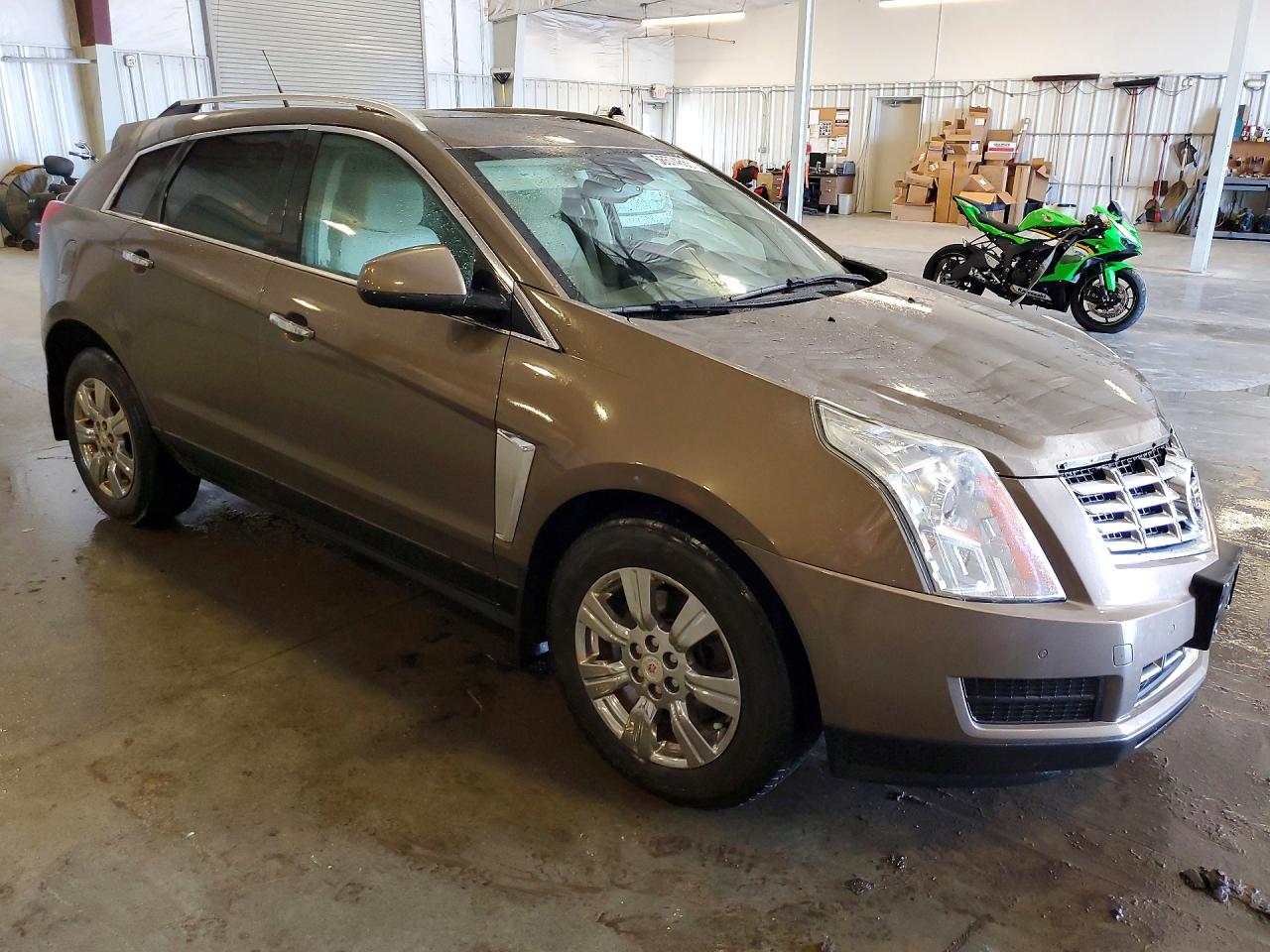 2014 Cadillac Srx Luxury Collection Коричневый vin: 3GYFNEE39ES641069