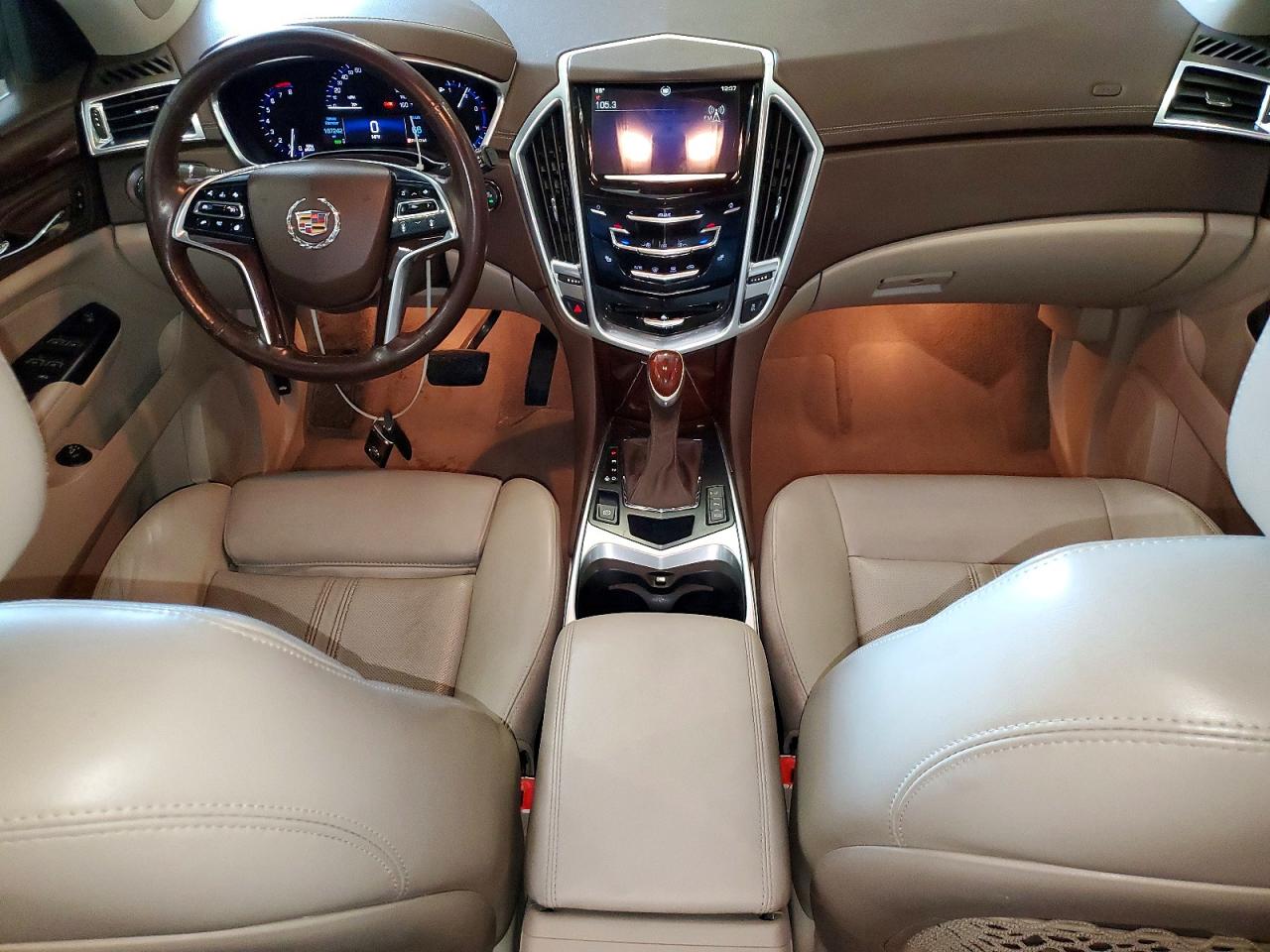 2014 Cadillac Srx Luxury Collection Коричневый vin: 3GYFNEE39ES641069