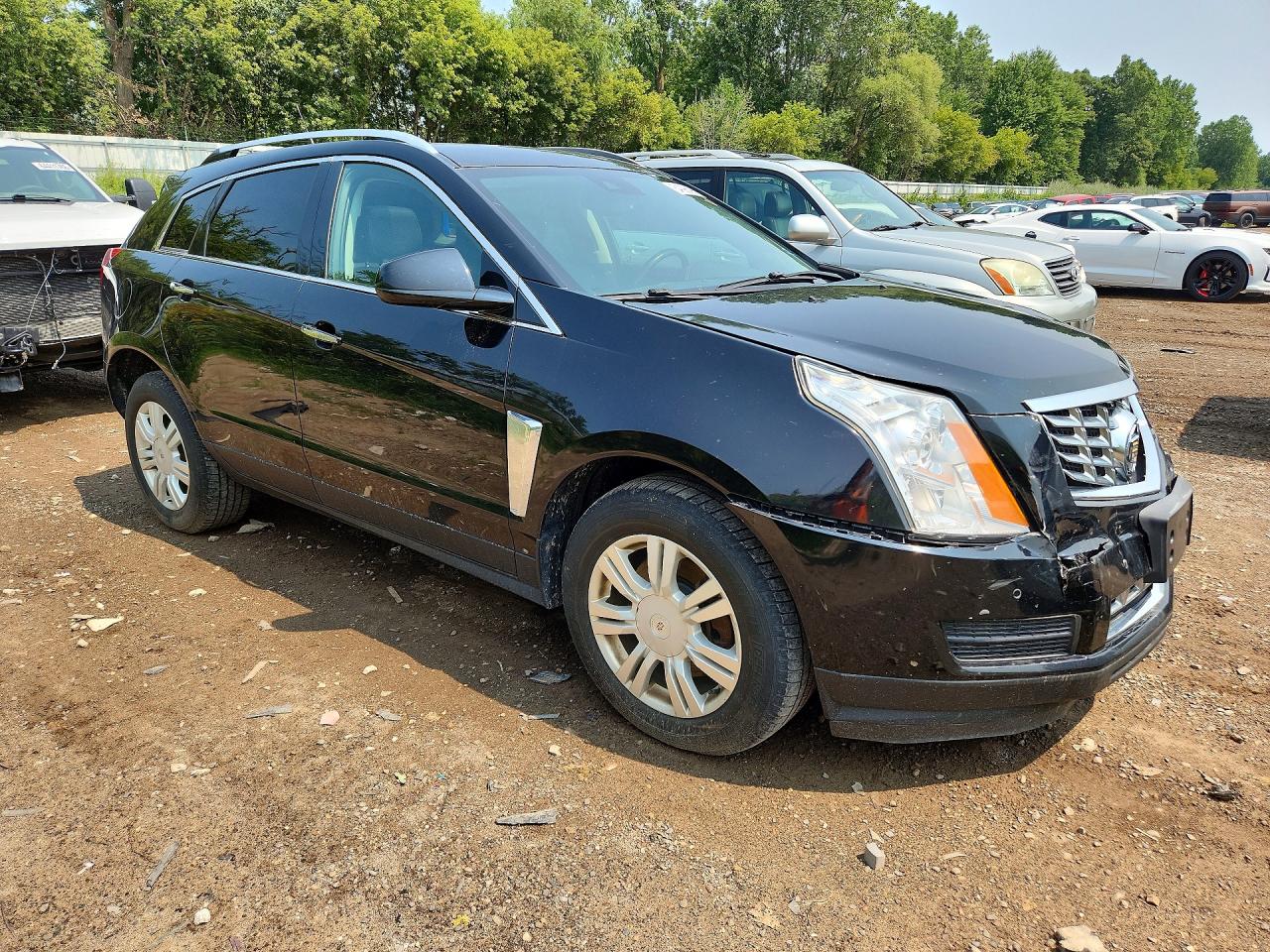 2014 Cadillac Srx Luxury Collection Black vin: 3GYFNEE39ES650001