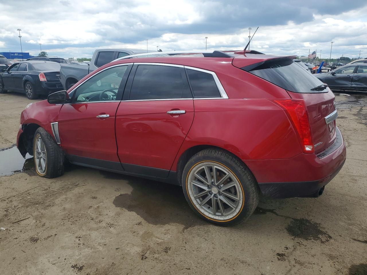 2014 Cadillac Srx Luxury Collection Red vin: 3GYFNEE39ES686092