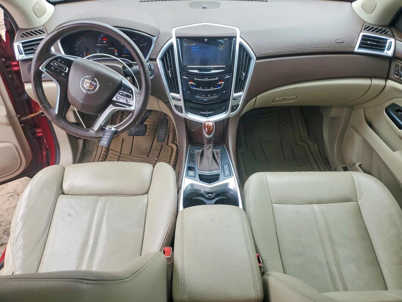 2014 Cadillac Srx Luxury Collection Red vin: 3GYFNEE39ES686092