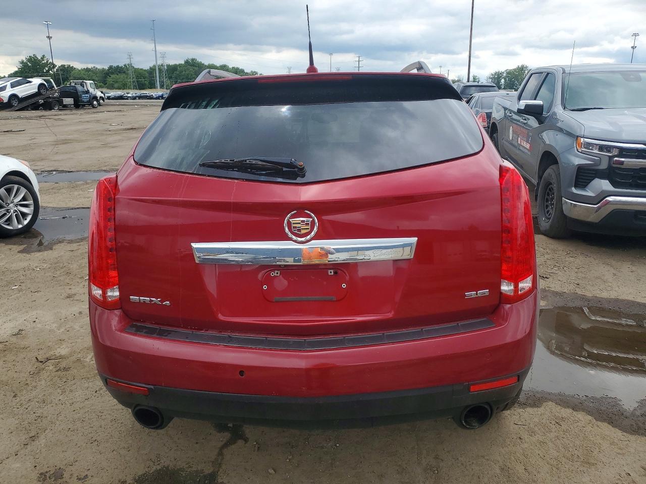 2014 Cadillac Srx Luxury Collection Red vin: 3GYFNEE39ES686092