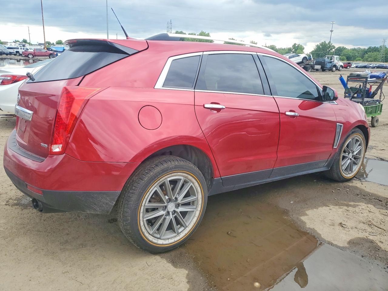 2014 Cadillac Srx Luxury Collection Red vin: 3GYFNEE39ES686092