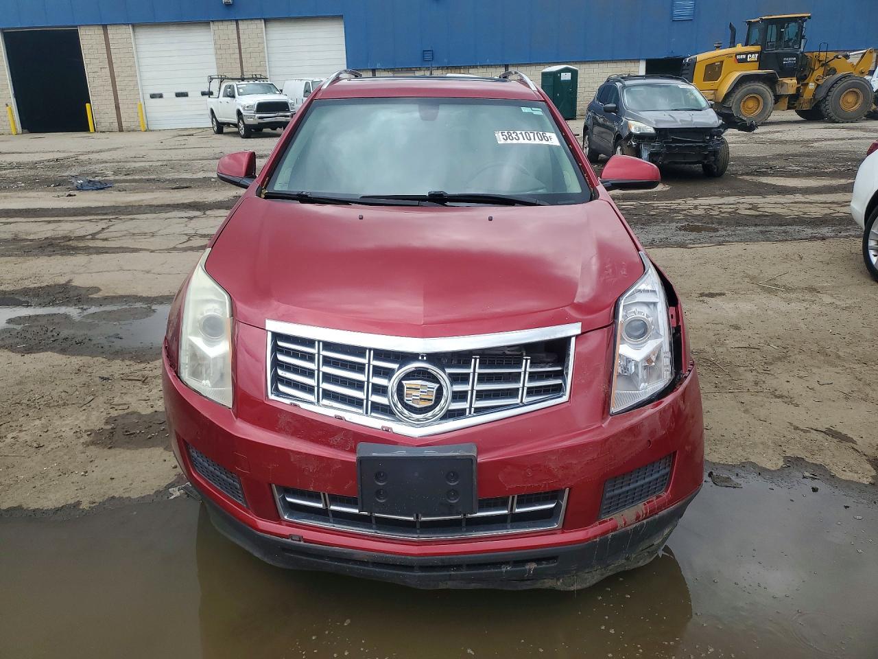 2014 Cadillac Srx Luxury Collection Red vin: 3GYFNEE39ES686092