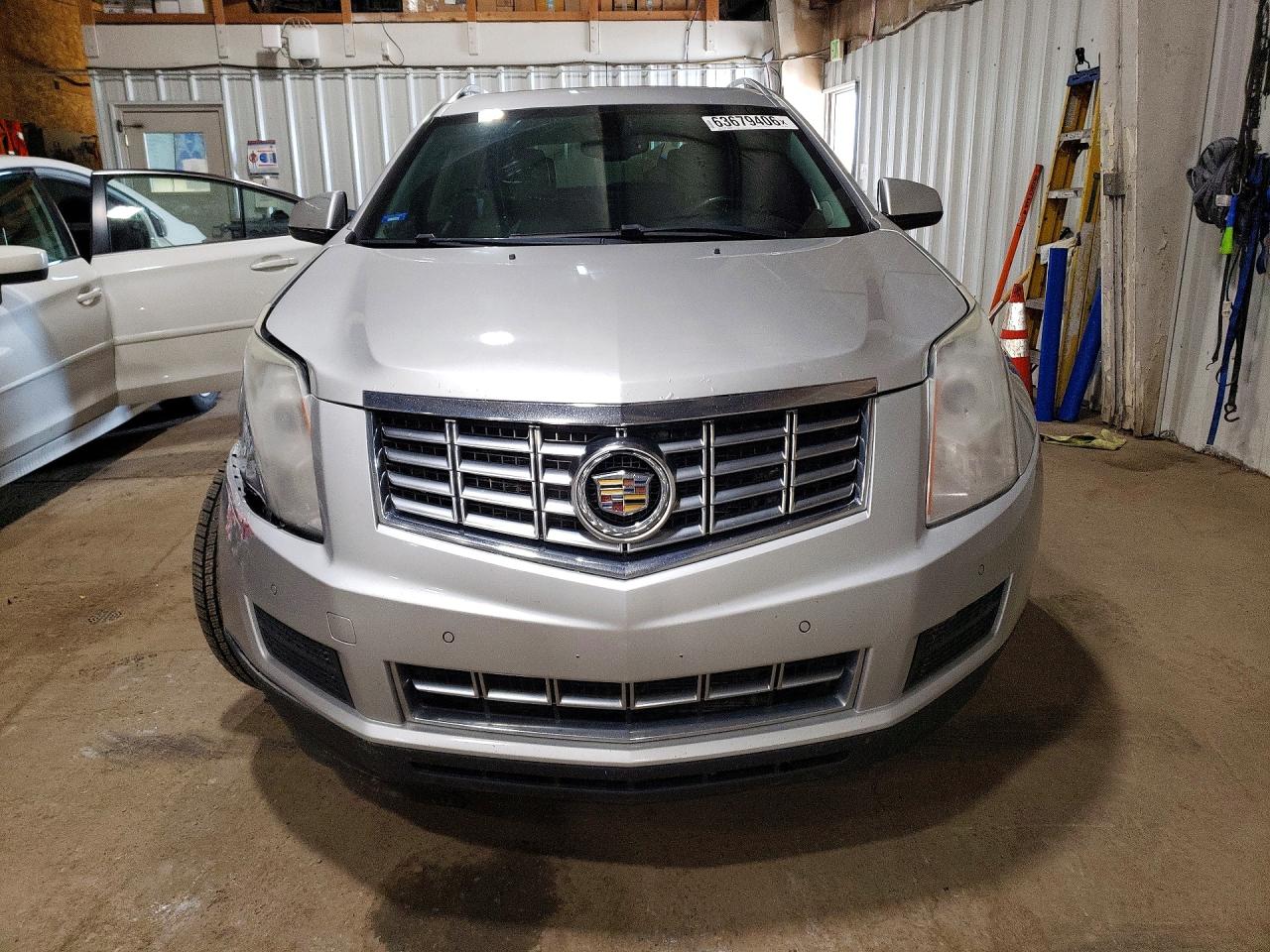 2015 Cadillac Srx Luxury Collection Silver vin: 3GYFNEE39FS508717