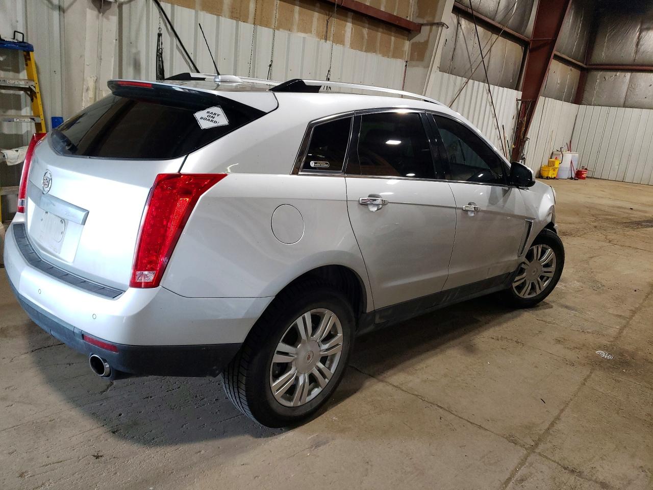 2015 Cadillac Srx Luxury Collection Silver vin: 3GYFNEE39FS508717