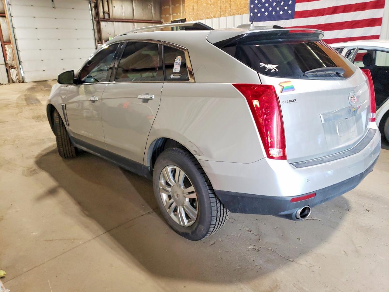 2015 Cadillac Srx Luxury Collection Silver vin: 3GYFNEE39FS508717