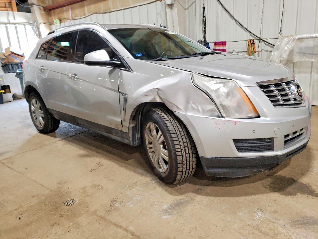 2015 Cadillac Srx Luxury Collection Silver vin: 3GYFNEE39FS508717