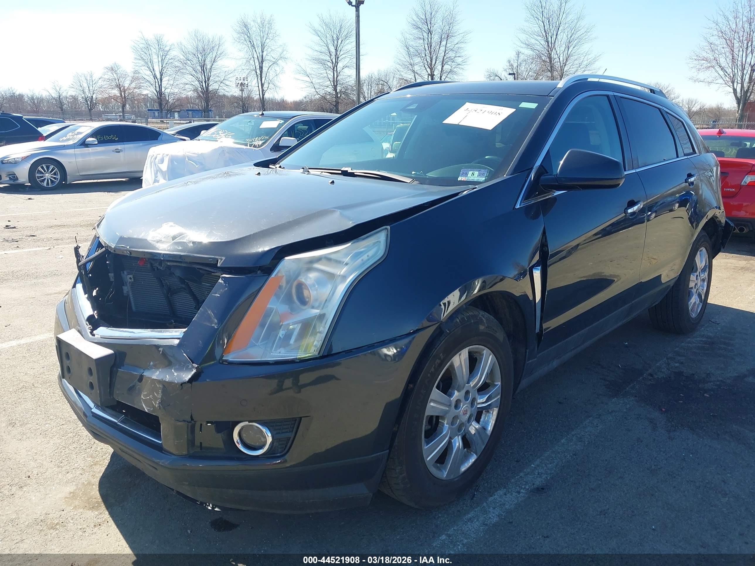 2015 Cadillac Srx Luxury Collection Black vin: 3GYFNEE39FS619414