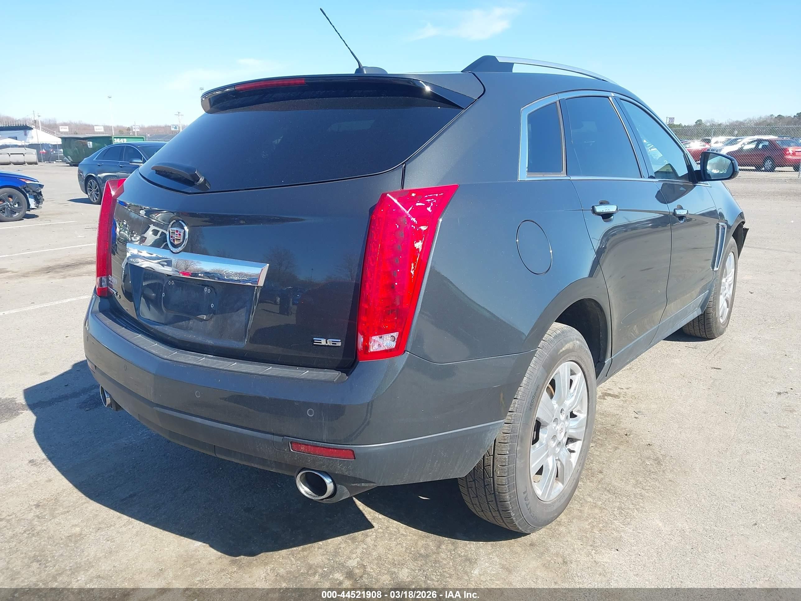 2015 Cadillac Srx Luxury Collection Black vin: 3GYFNEE39FS619414