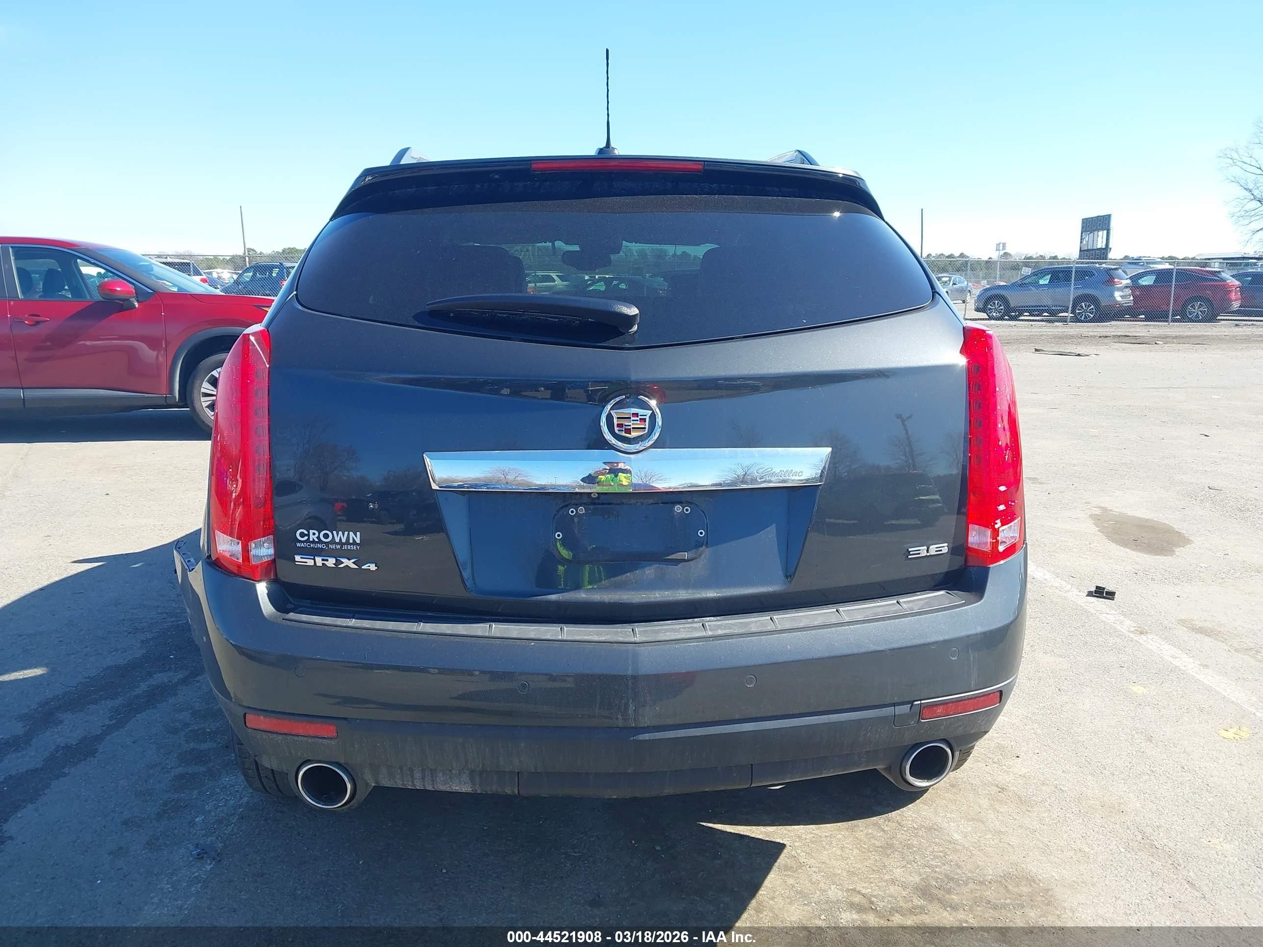 2015 Cadillac Srx Luxury Collection Black vin: 3GYFNEE39FS619414