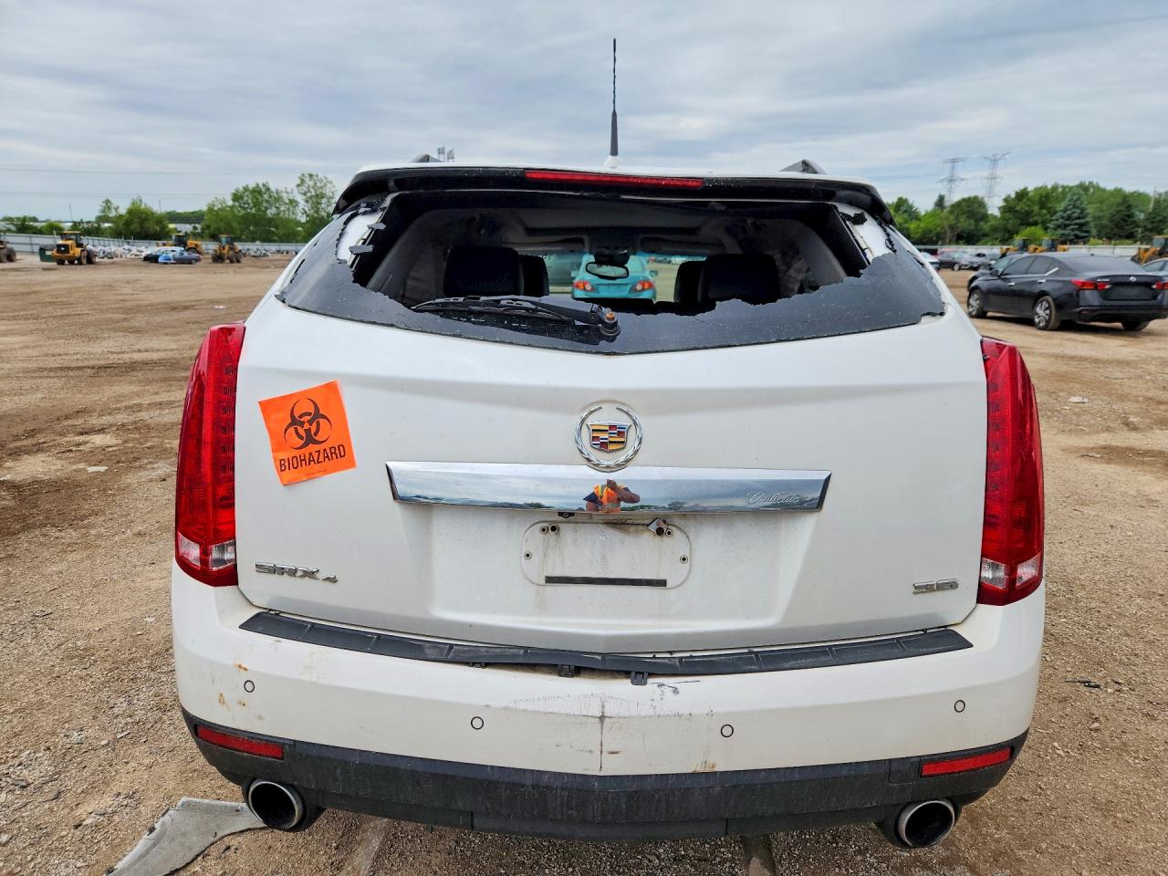 2012 Cadillac Srx Performance Collection White vin: 3GYFNEE3XCS612662