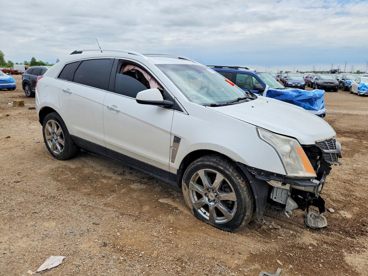 2012 Cadillac Srx Performance Collection White vin: 3GYFNEE3XCS612662