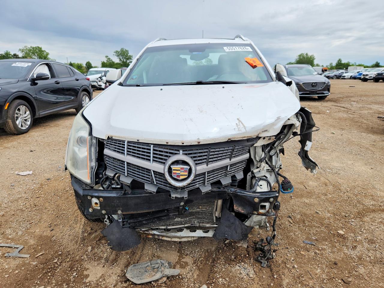 2012 Cadillac Srx Performance Collection White vin: 3GYFNEE3XCS612662